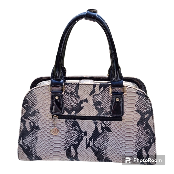Dengsimilan Python Pattern Hand/Shoulder Bag - Picture 1 of 9